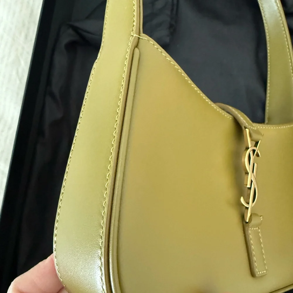PERFECT condition mini YSL shoulder bag in Olive.